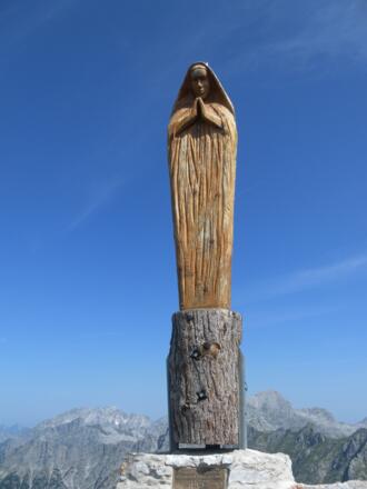 Gipfelmadonna am Persailhorn