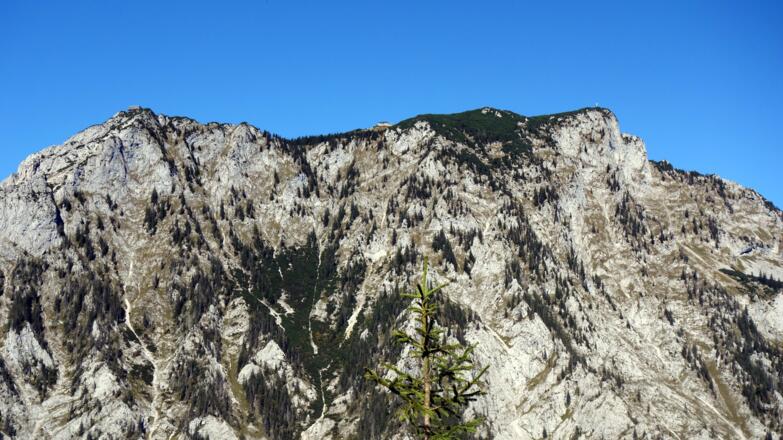 Traunstein Südseite vom Langriedleck