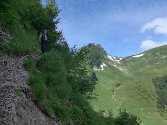 Im "Wandl" - Vorsicht: Ausgesetzt!