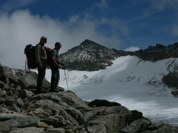 Goldbergspitze über Kleinfleißkees
