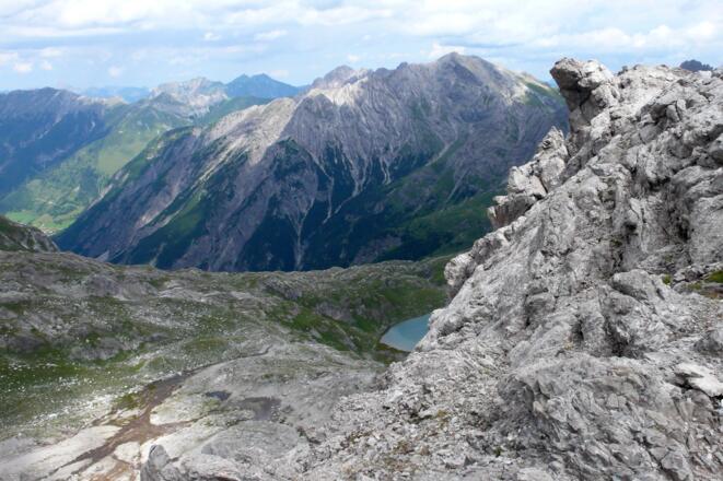 Rückblick vom Pass
