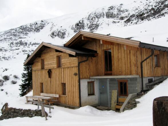 Ankunft auf der Zehenter Alm.