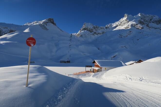 Am Weg zum Madloch 2er Sessellift