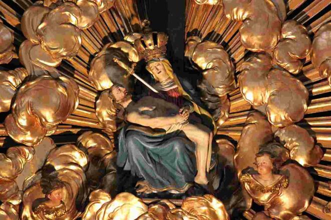 Gnadenbild in der Wallfahrtsbasilika Pöstlingberg