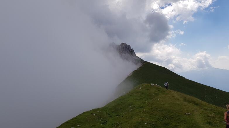 Weiterweg Richtung Gehrenspitze
