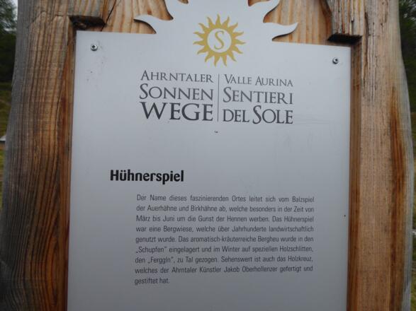 Informationstafel