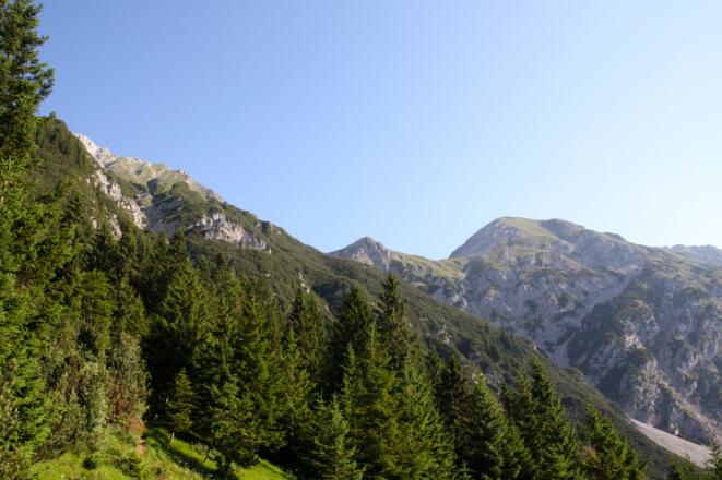 Bildmitte Kreuzjöchl