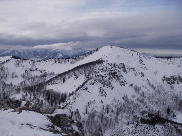 Hühnerkogel gegen Almkogel