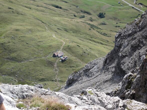 Die Widdersteinhütte 500m tiefer