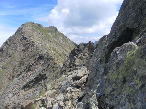 Rückblick zum Schwarzhorn