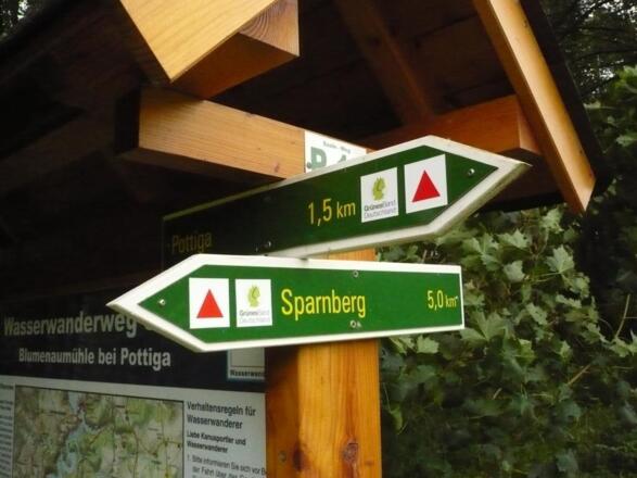 Schutzgebiet &quot;Grünes Band&quot; bei Pottiga