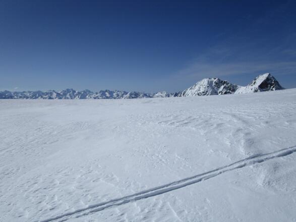 tolles Panorama mit Zuckerhütl
