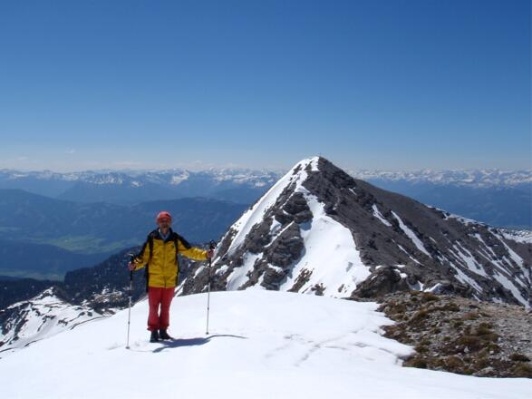Kreuzspitz 2333m am Rückweg vom Hochmölbing