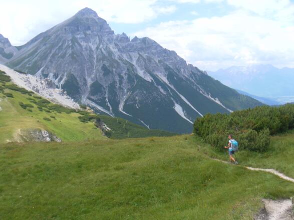 Serles vom Blaserabstieg