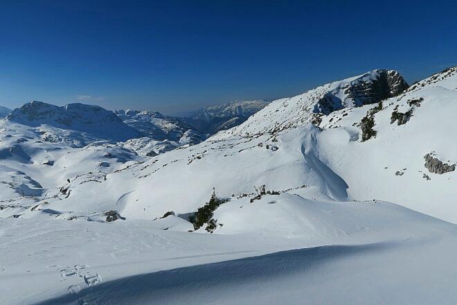 Von links Rinnerkogel, das "kleine" Weißhorn, Rosskogel