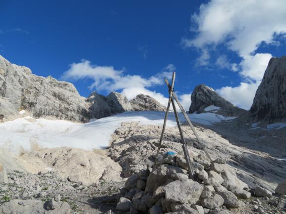 Tag 1: Abstecher, der Gosaugletscher greifbar nahe