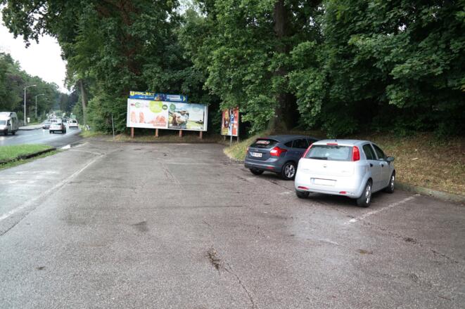 Ausgangspunkt Parkplatz in Altmünster unterhalb des Schlosses Ebenzweier. Direkt an der Bundesstraße gelegen.