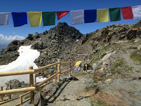 vor der Glungezerhütte