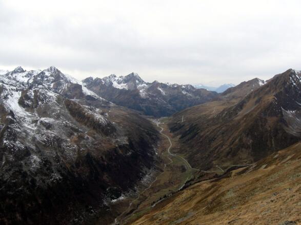 Schönes Panorama rund ums Kühtai