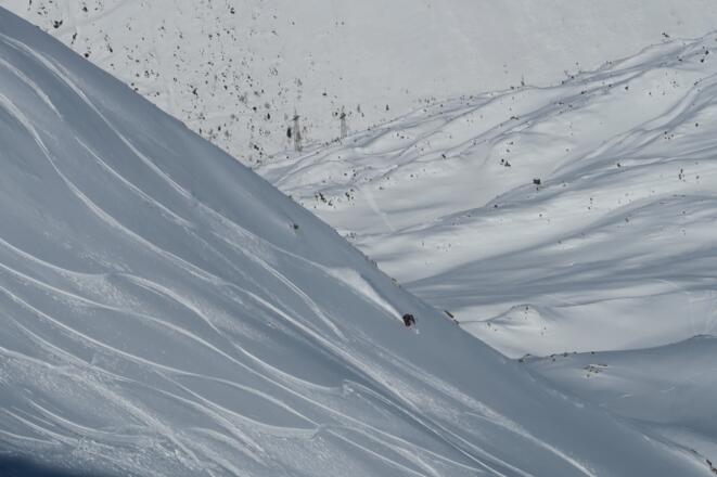 Super Abfahrt im ersten Teil