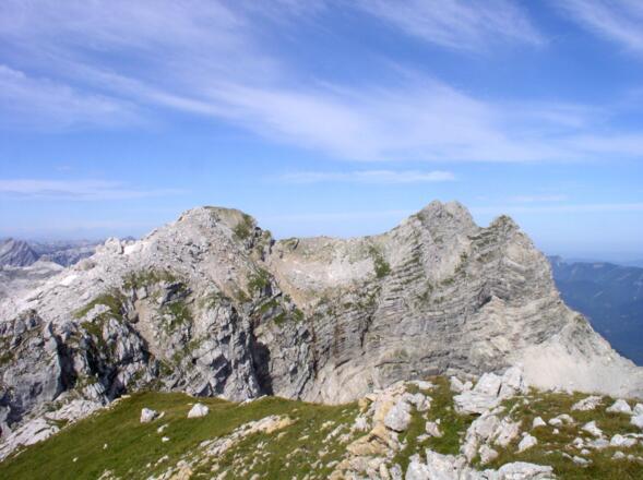Zwillingskogel beim Abstieg von der Kirtagmauer