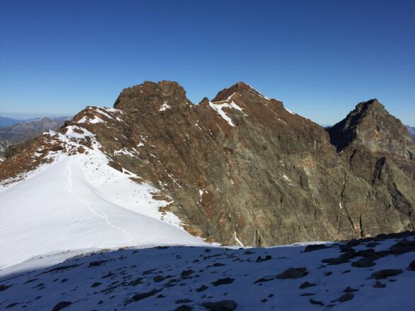 der Grat zur Schneeglocke