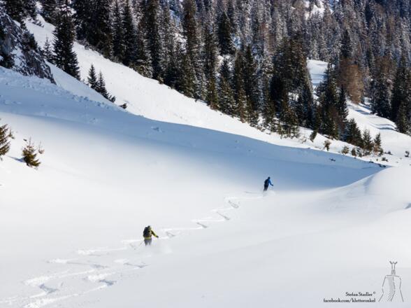 genüssliches Schwingen bei mäßiger Steilheit