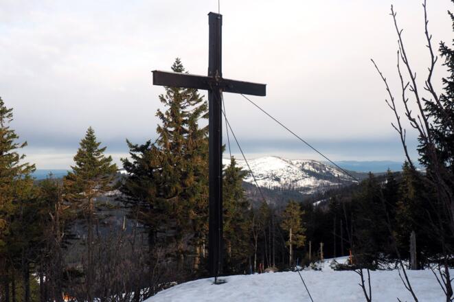 Hochficht 1338m mit Plöckenstein