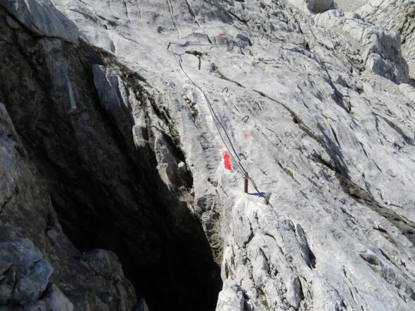 Tag 1: Versicherungen im Bereich der Hosswandscharte