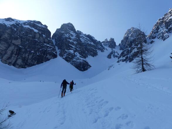 Die Kalkkögel - ein atemberaubender Gebirgsstock.