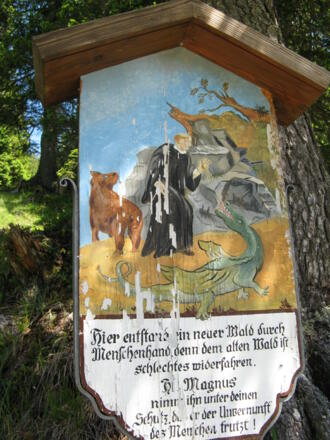 Auch früher wurde der Wald schon schonungslos abgeholzt!