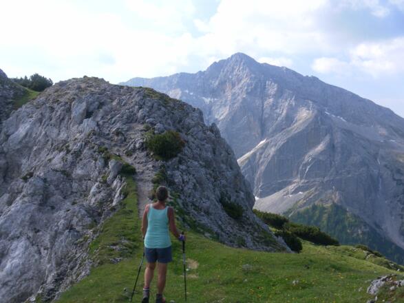 erster Grataufschwung