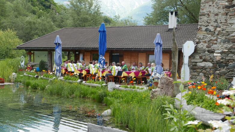 Radlertreff beim Fischteich