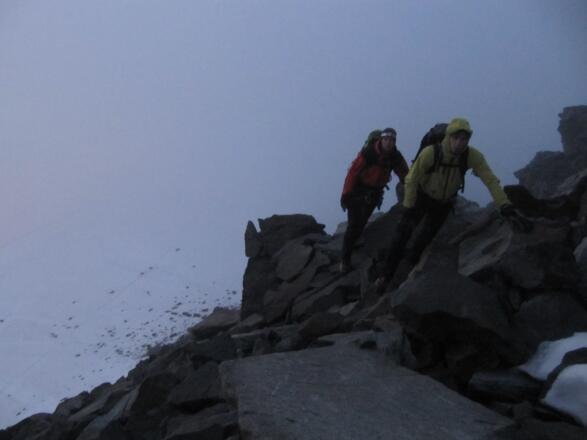 Aufstieg zum Zuckerhütl
