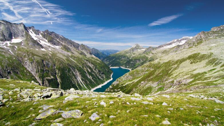 Blick aufs Zillergründl