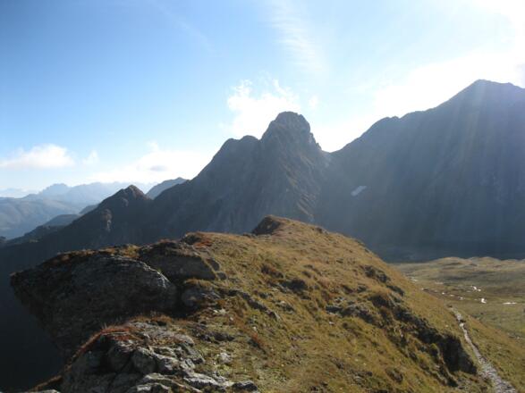Eindrucksvoll der Rosskopf, 2603 m