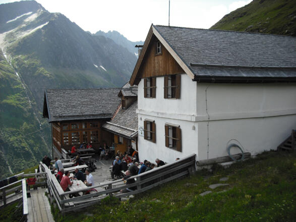 Terrasse am Furtschaglhaus