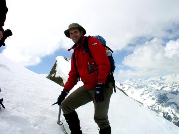 Am Westgrat um 3100 m