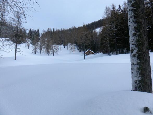 Jagdhütte unter der Breitenbergalm
