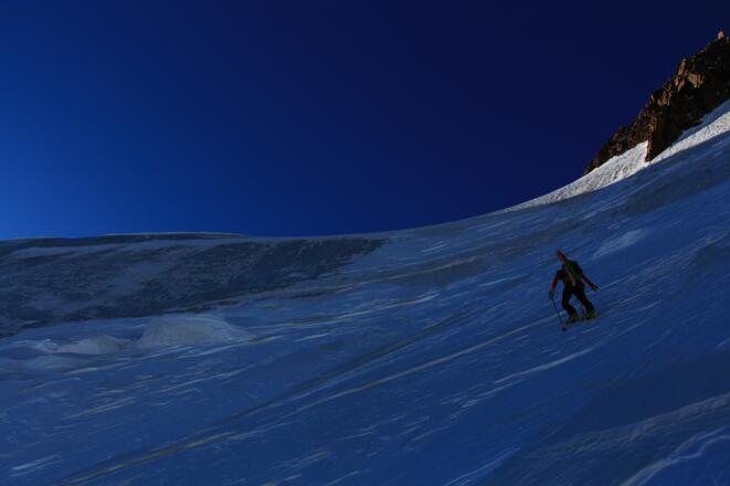 Am Beginn der Ostflanke