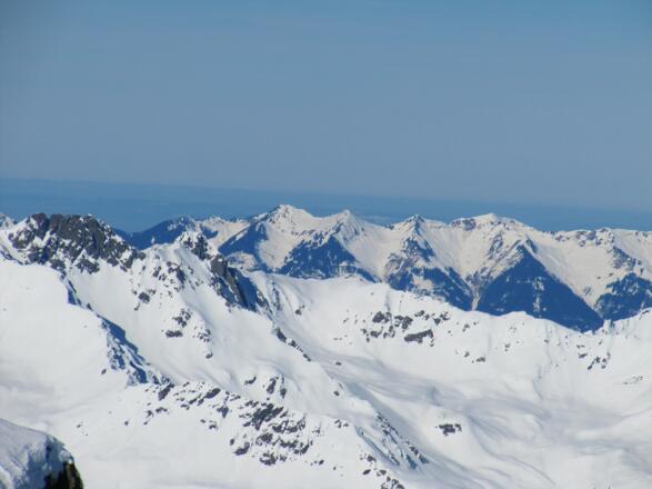 Blick zum Walserkamm