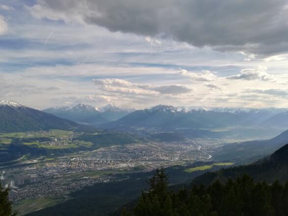 Blick auf Innsbruck