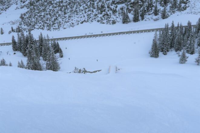 Der untere Teil bis zur Brücke