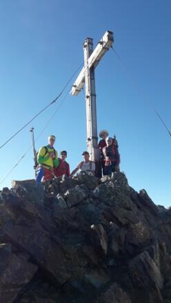 Gipfelkreuz vom Silvrettahorn