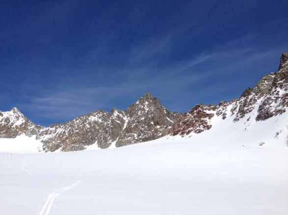 Blick vom Schwarzenbergferner auf das Schrandele