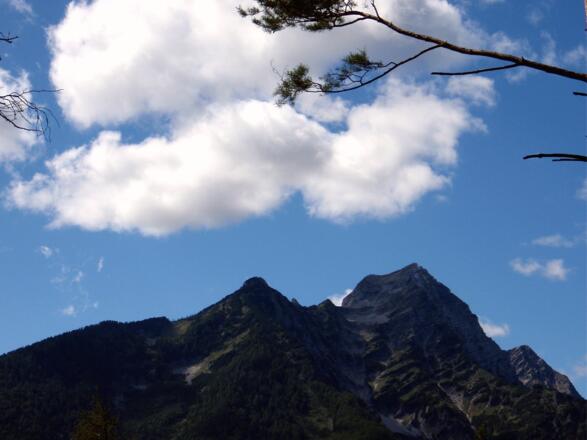 Kleiner Priel beim Abstieg schon im Schatten