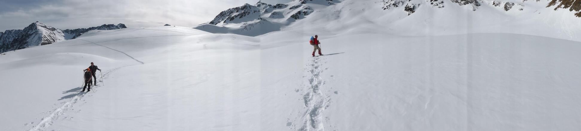 Im Roßkar mit Blick auf die Lampsenspitze.
