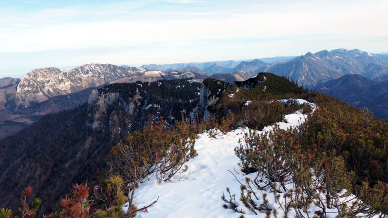 Überschreitung zum Jausenkogel mit Kremsmauer li.