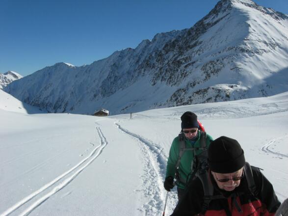 Auf dem Weg zum Samerschlag.