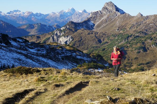 Vor der Freiburger Hütte